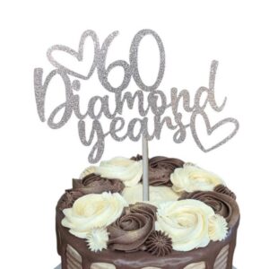 60 Diamond Years Topper