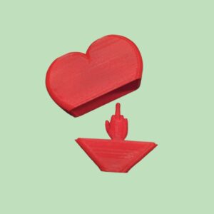Flippin' The Bird Heart