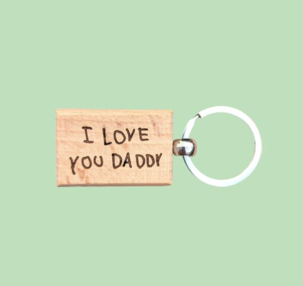 Personalised Drawing Keyring - Image 2