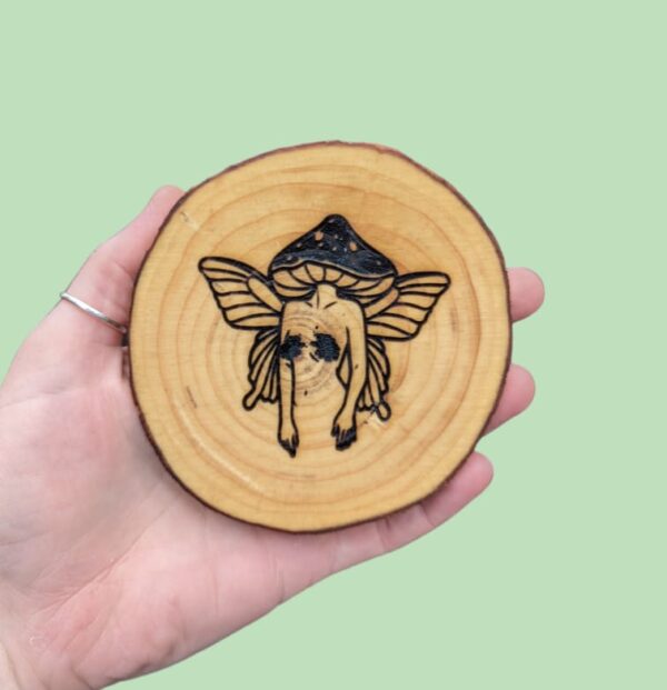 Lady Mushroom Coaster