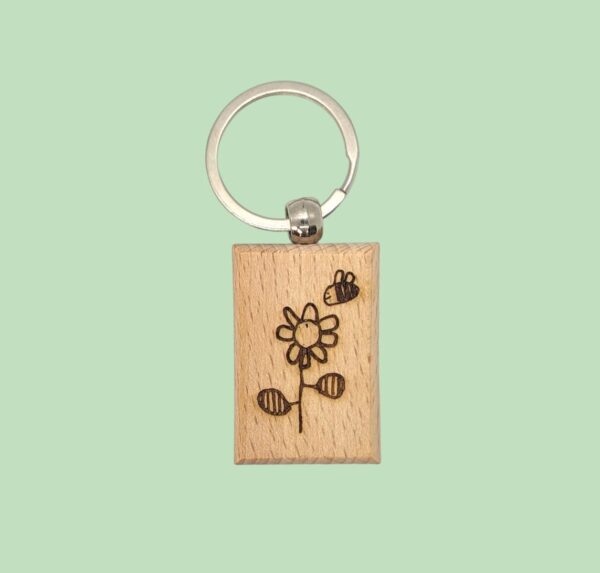 Personalised Drawing Keyring - Image 7