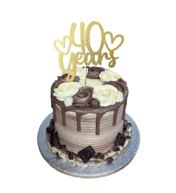40 Years Topper - Image 2