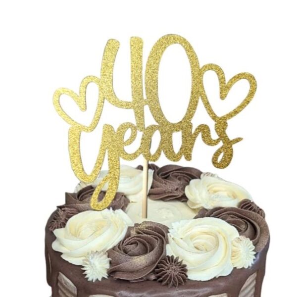 40 Years Topper