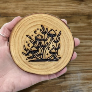 Celestial Mushrooms Coaster