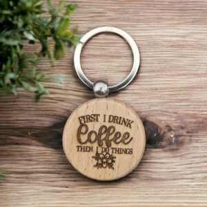 Coffee Keyring