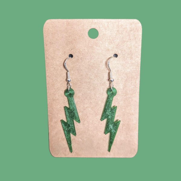 Lightning Bolt Earrings - Image 2